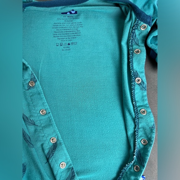 Kickee Pants Bamboo baby footie size 0-3 months - Picture 9 of 12